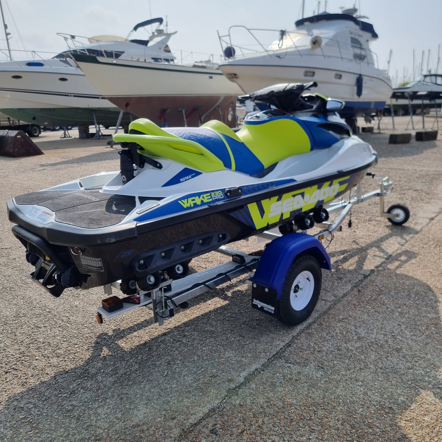 2017 Used Sea-Doo Wake Pro 230hp