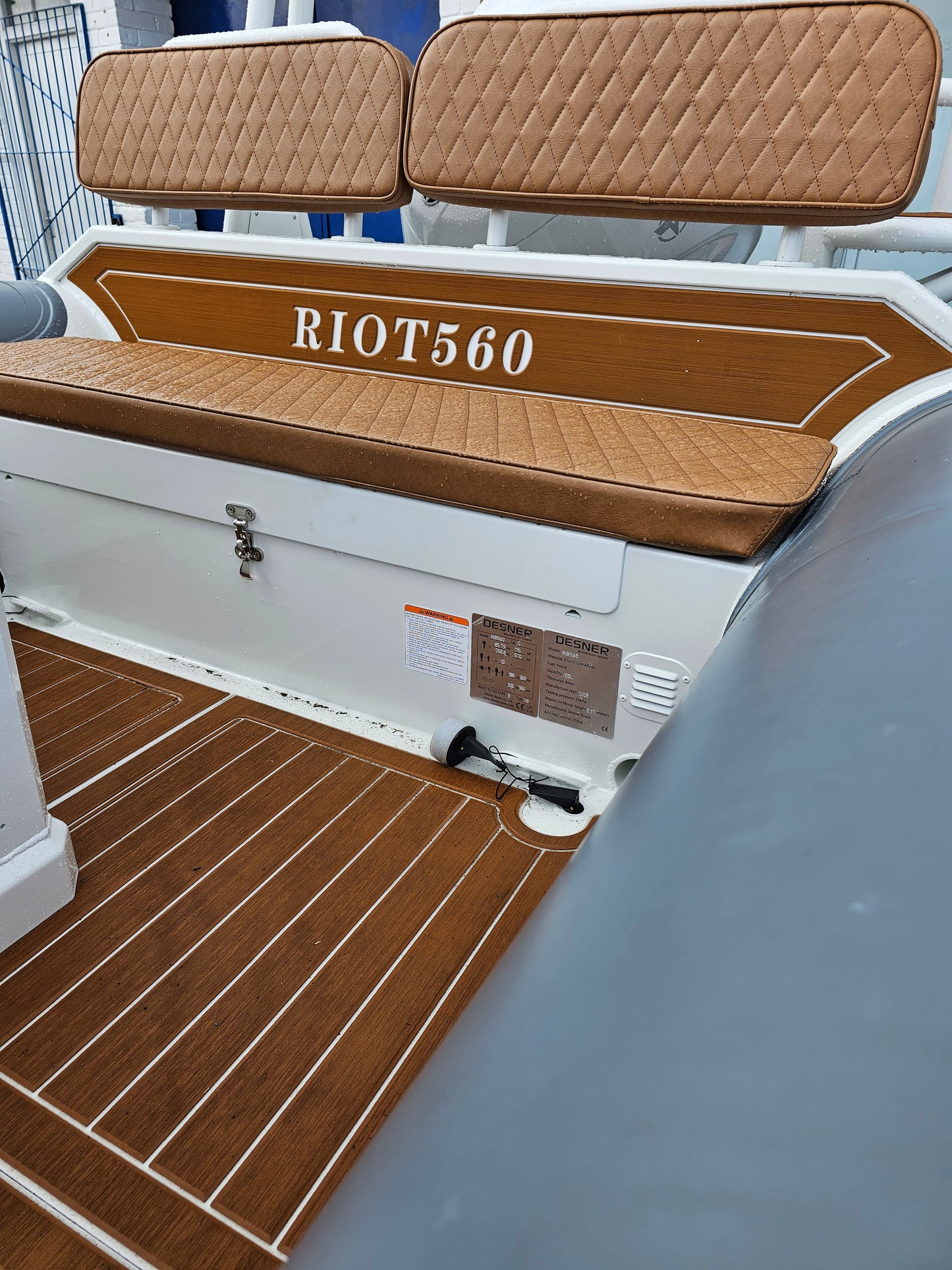 Rebel Riot Rib 560 - Full On Water Package EX-DEMO