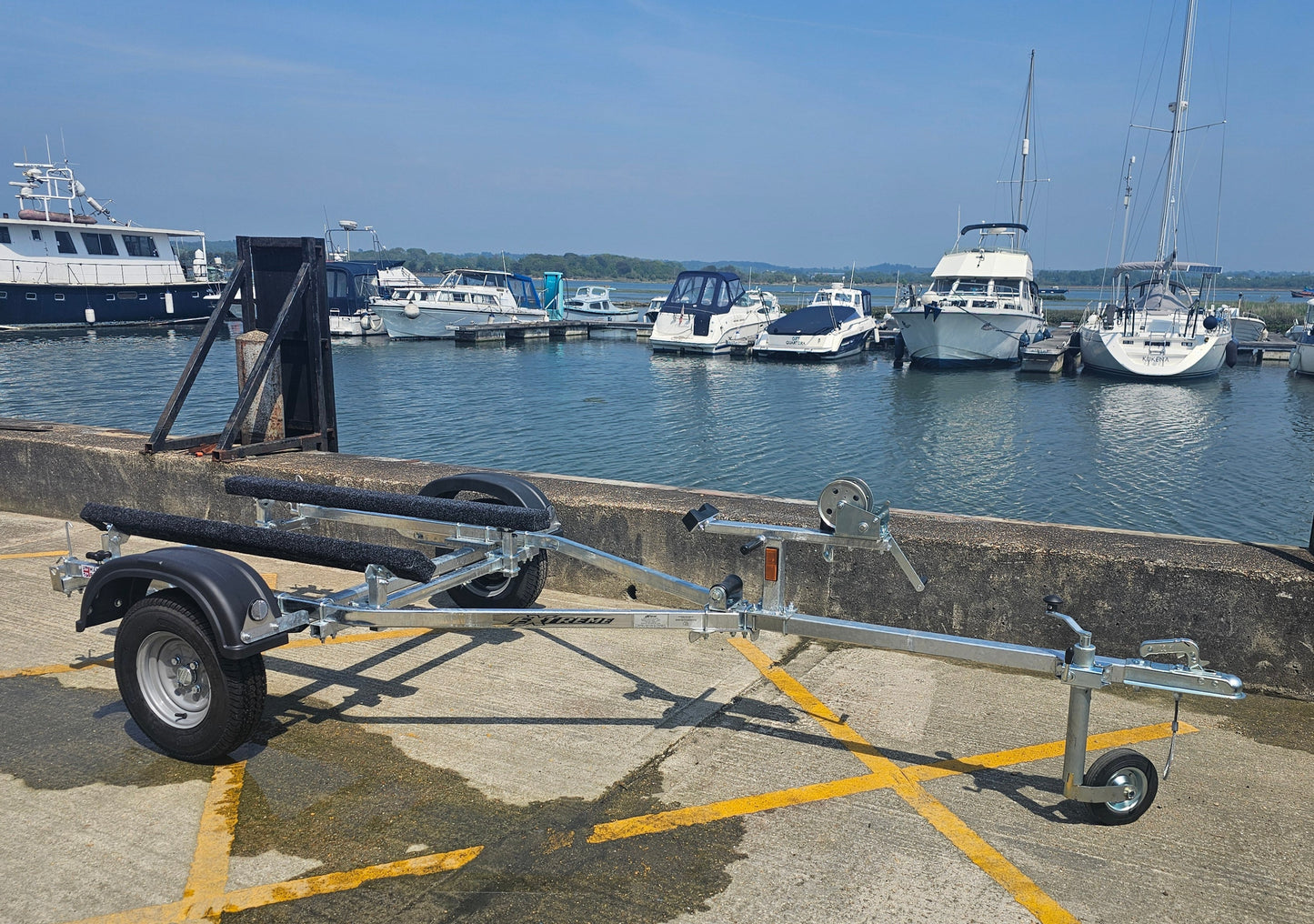 350kg Jetski Bunk Black Spark Trailer