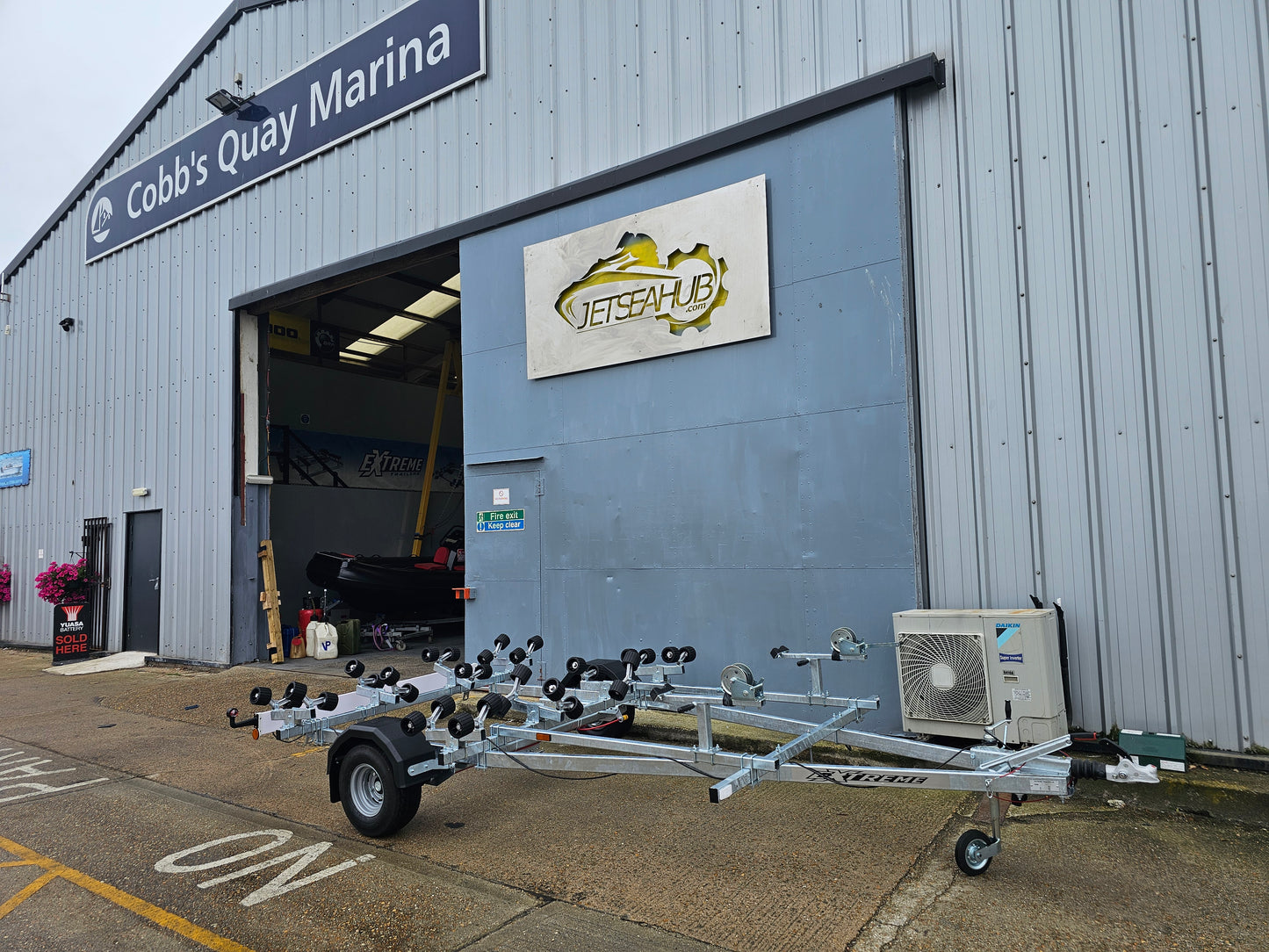 EXT 1300kg Double Jet Ski Trailer