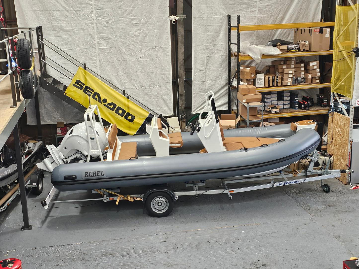 NEW Rebel Riot Rib 560 - Full On Water Package