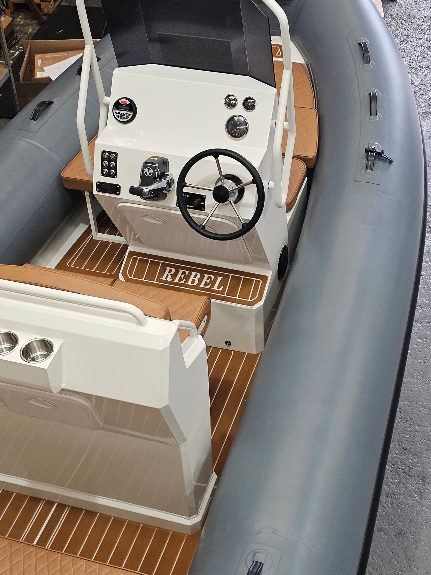 NEW Rebel Riot Rib 560 - Full On Water Package