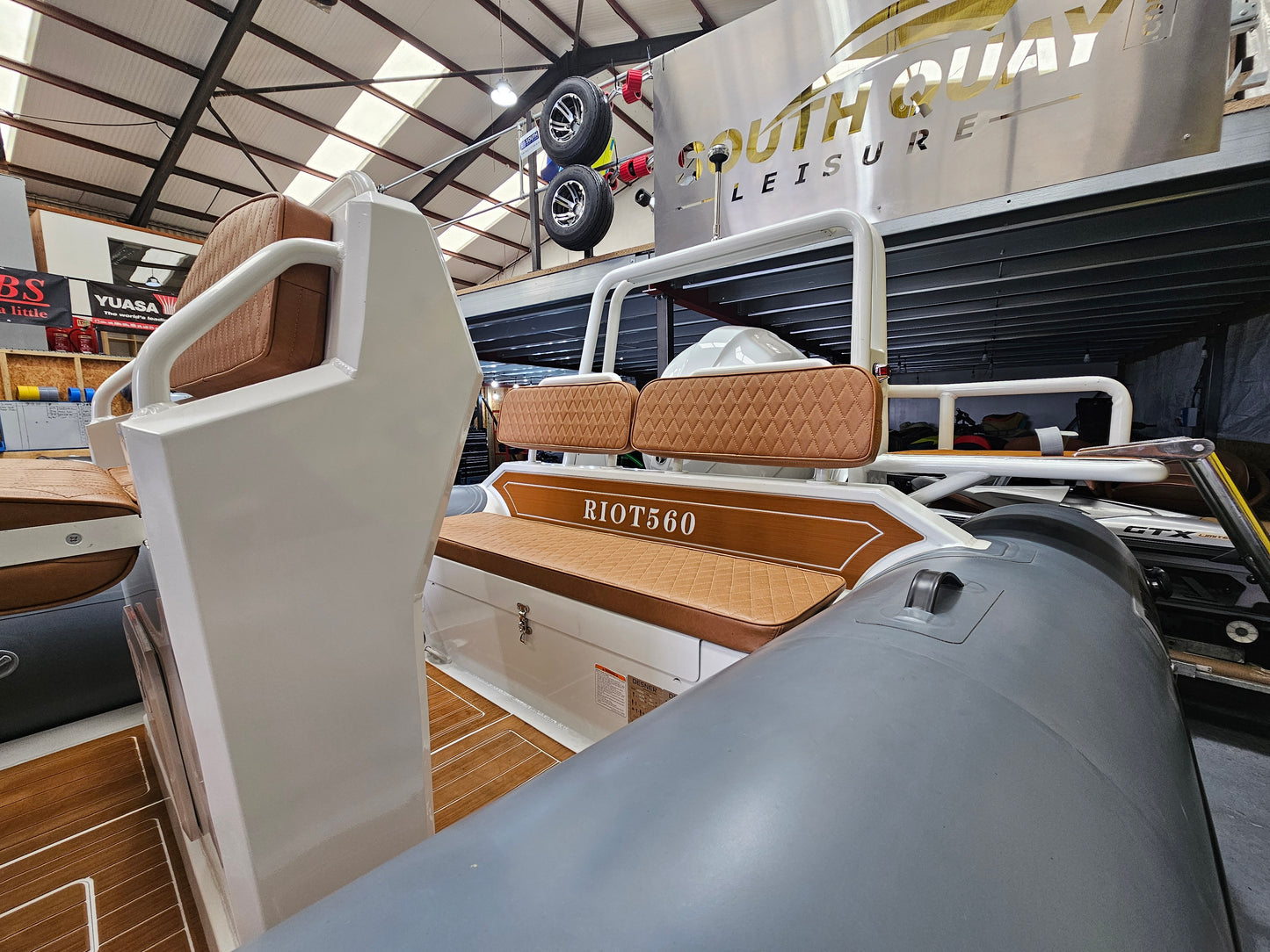NEW Rebel Riot Rib 560 - Full On Water Package