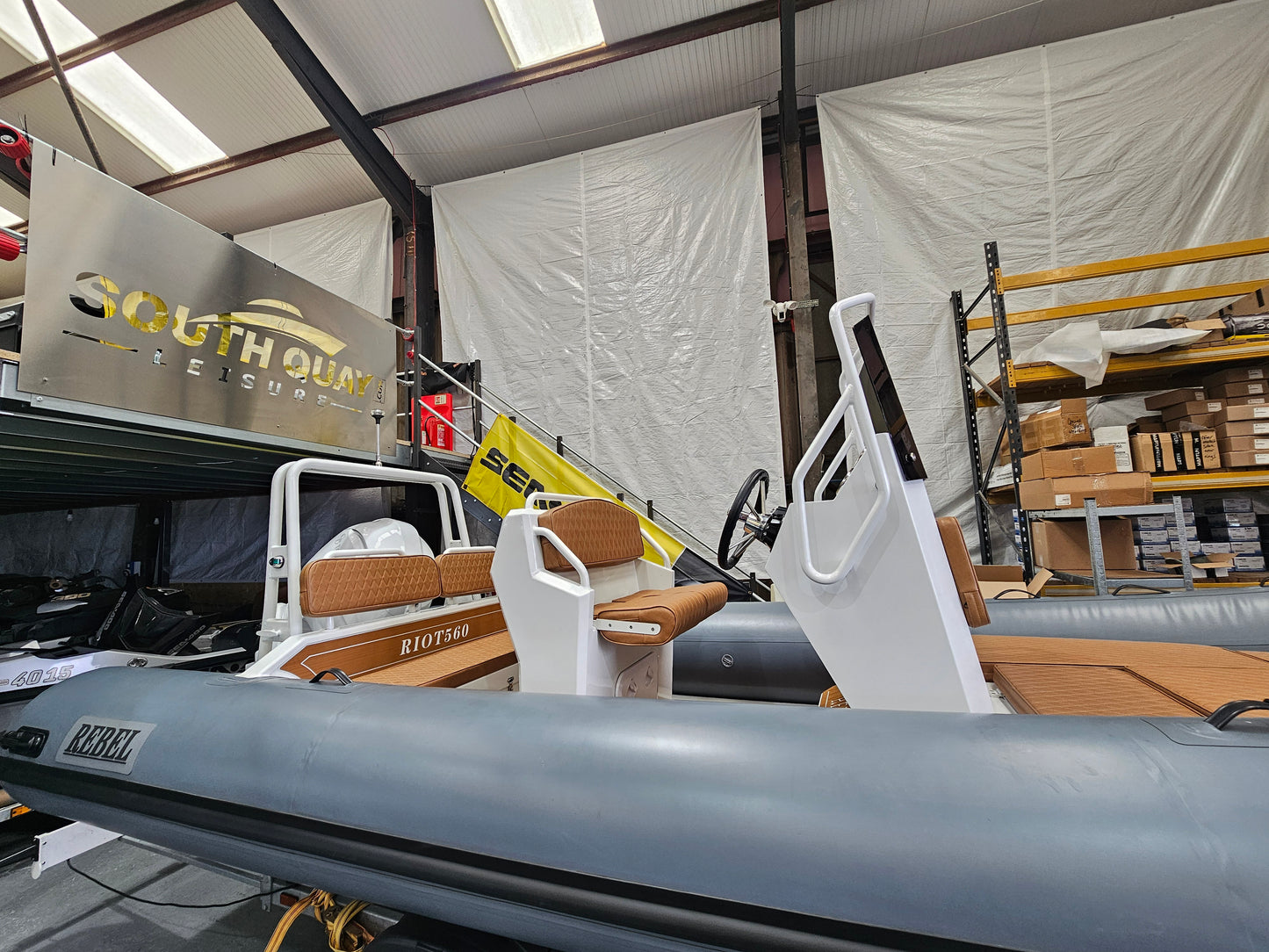 NEW Rebel Riot Rib 560 - Full On Water Package