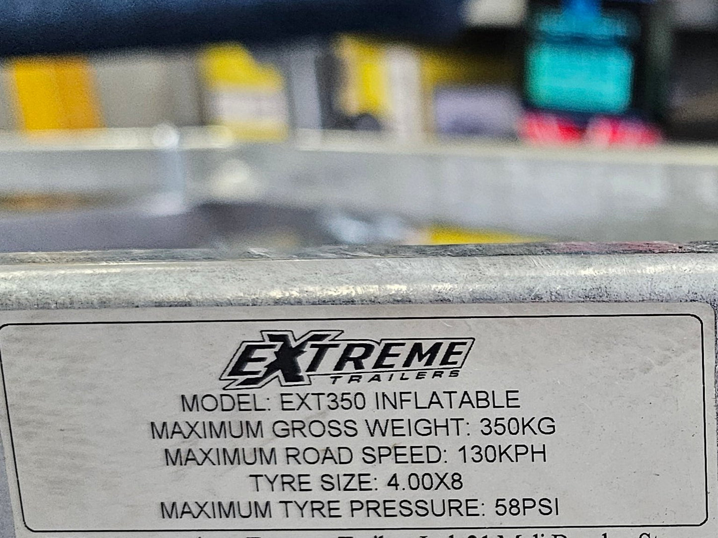 Extreme 350kg Soft Bottom Inflatable SIB Boat Trailer