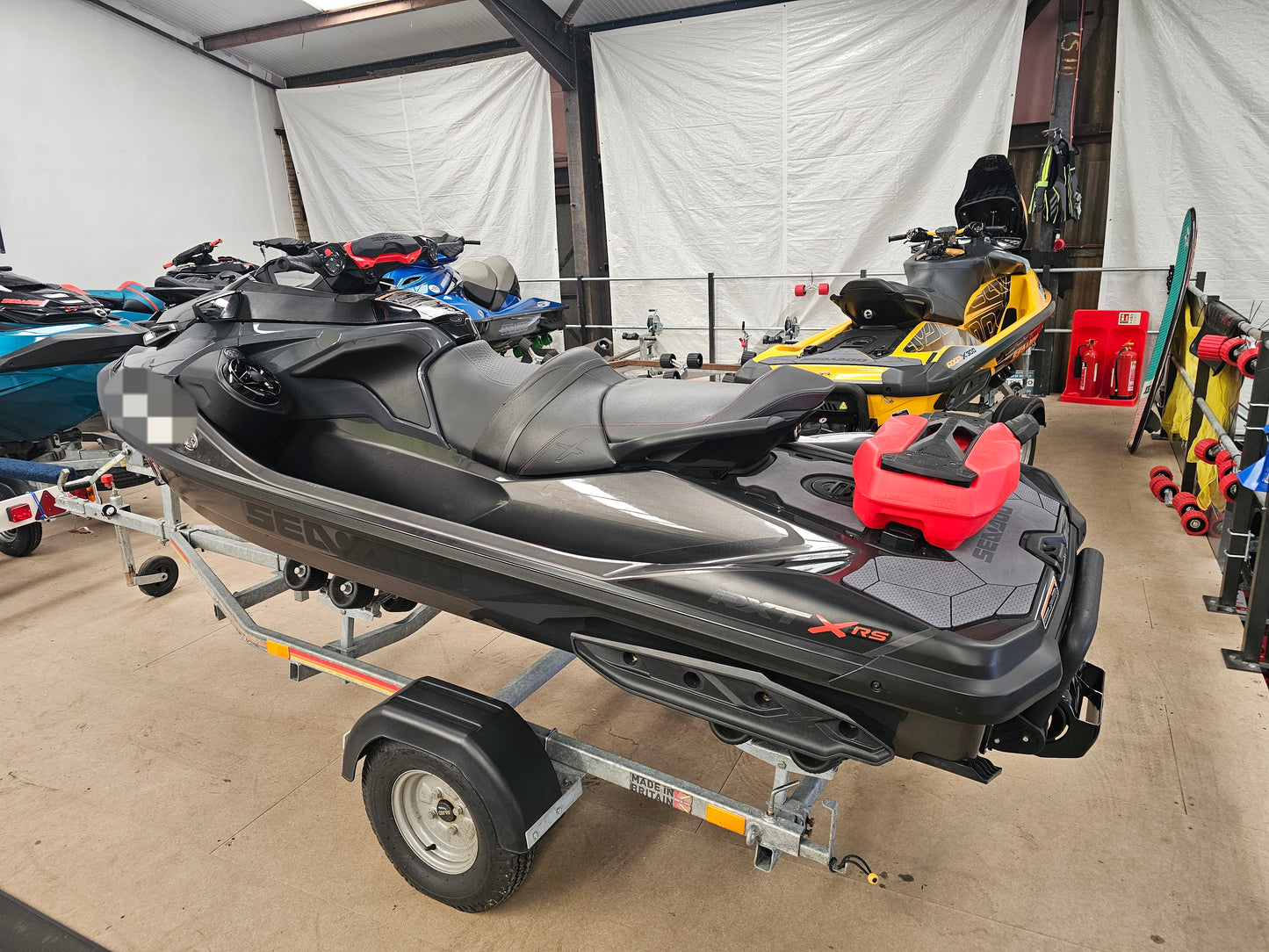 2022 Pre-owned Sea-Doo RXT-X 300hp Triple Black