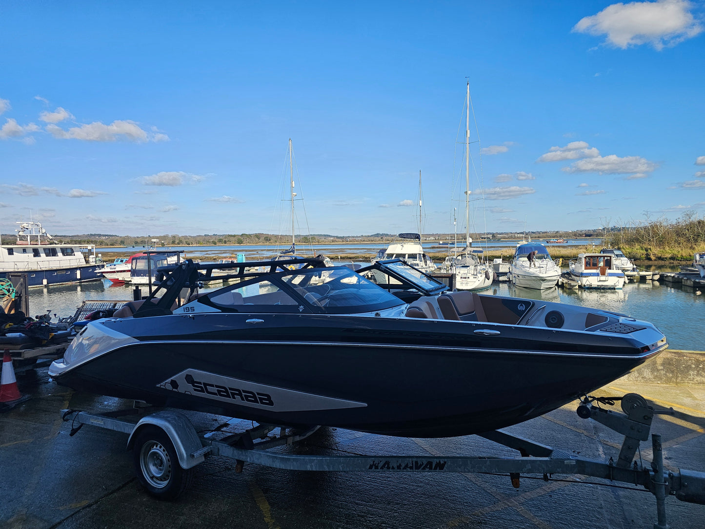 2018 Scarab 195 Rotax Jet Boat 250hp
