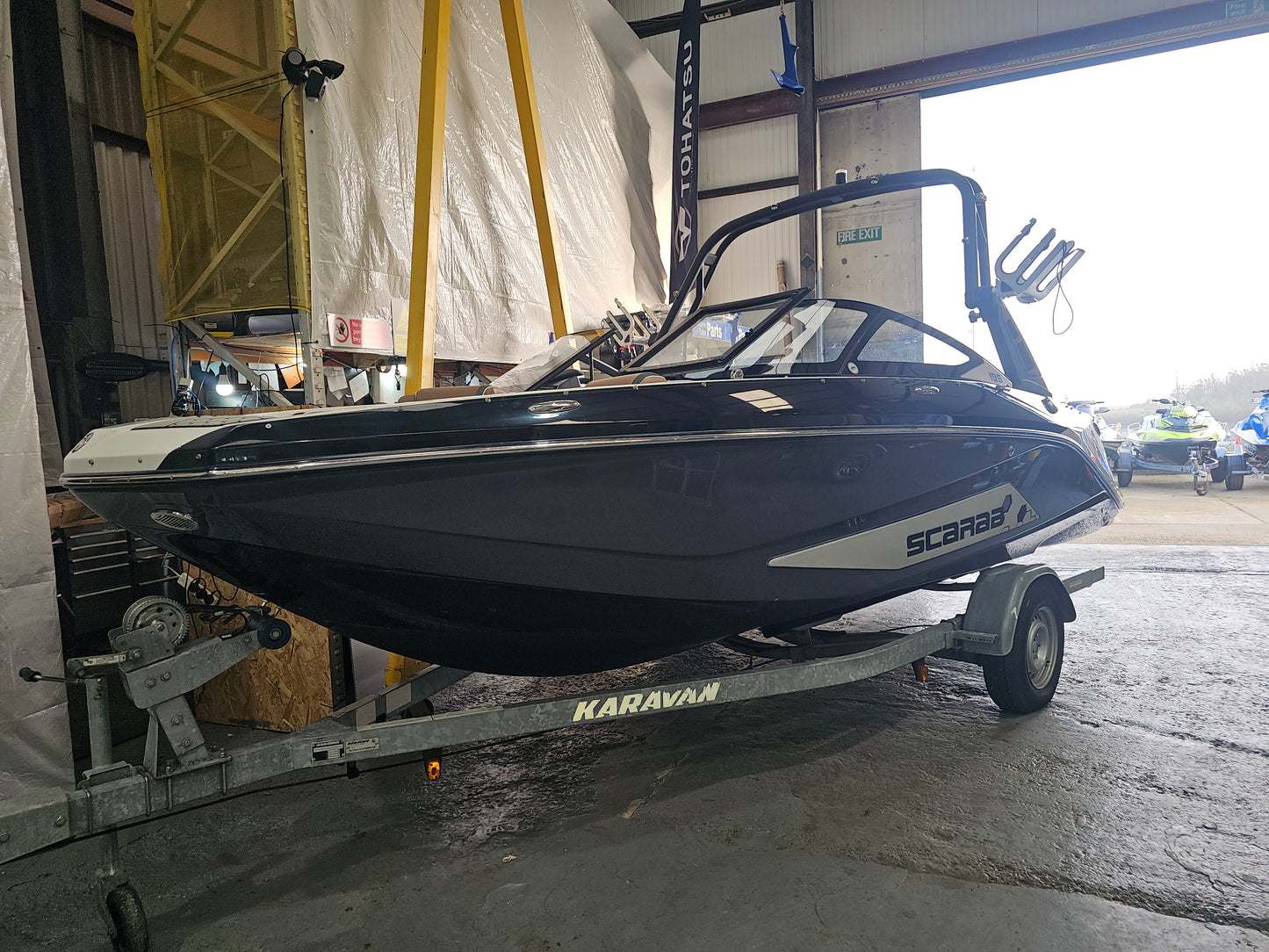 2018 Scarab 195 Rotax Jet Boat 250hp