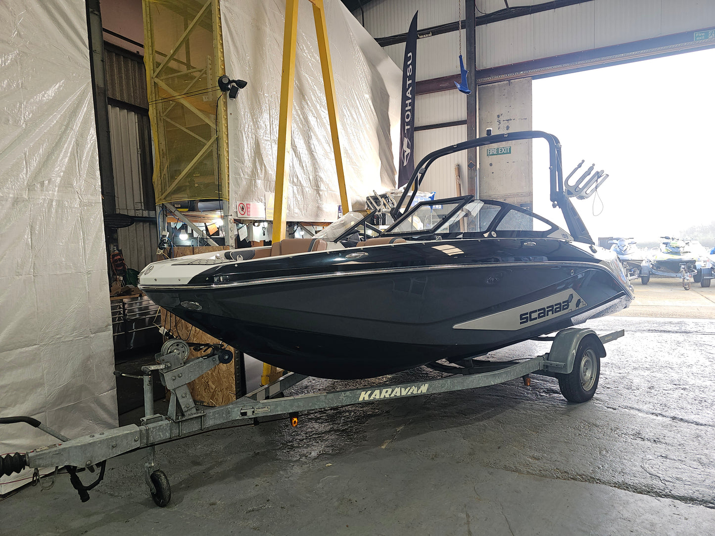 2018 Scarab 195 Rotax Jet Boat 250hp