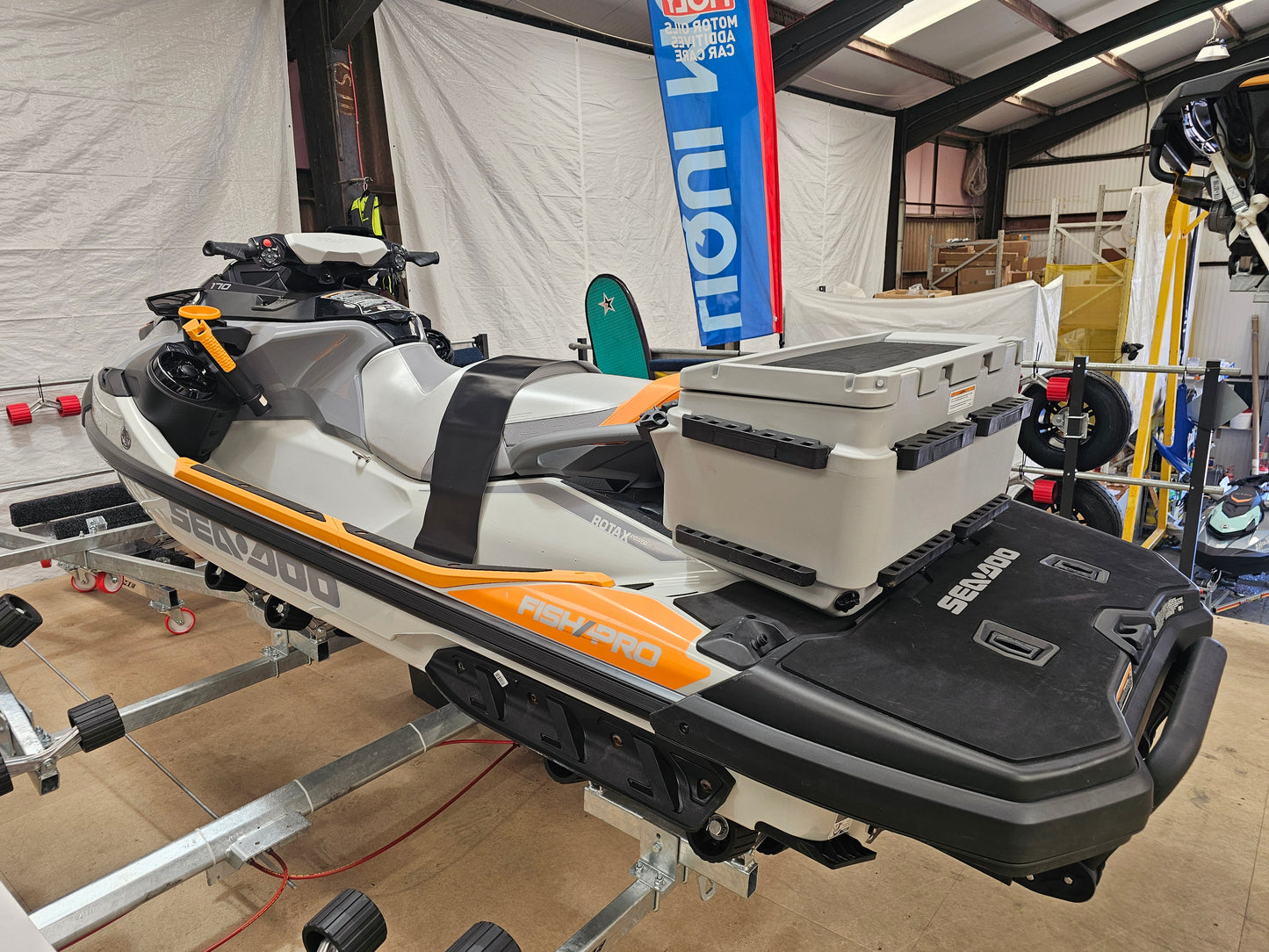 2022 Pre-owned Sea-Doo Fish Pro Trophy 170hp