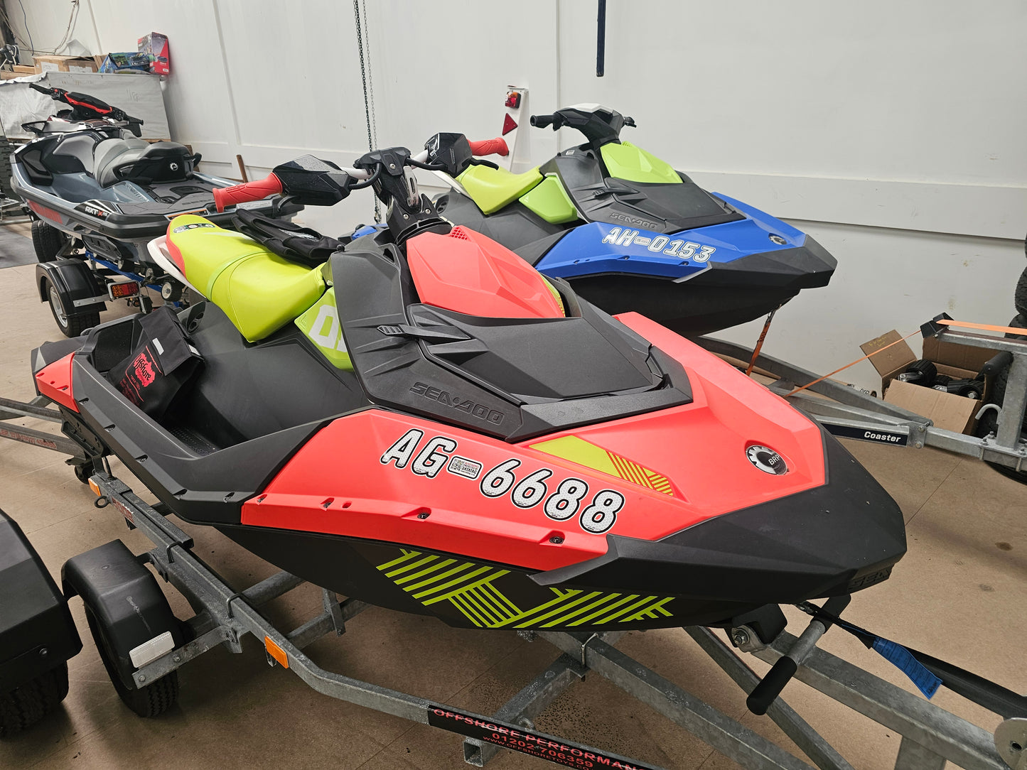 2020 Pre-owned Sea-Doo Spark Trixx 3up 90hp