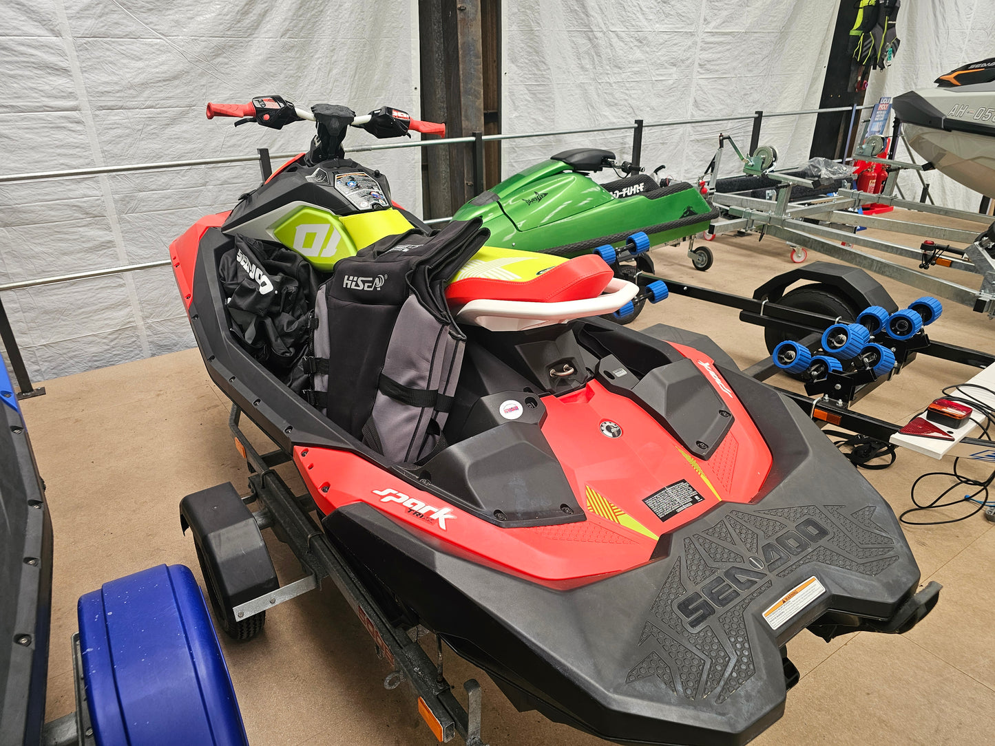 2020 Pre-owned Sea-Doo Spark Trixx 3up 90hp