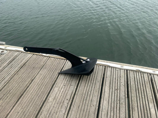 Cooper Anchors Black Nylon Small Boat or Rib Anchor 1.5kg