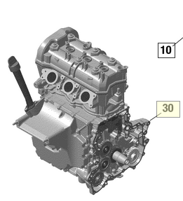 420090336 SEA-Doo Spark Engine Long Block 900 903
