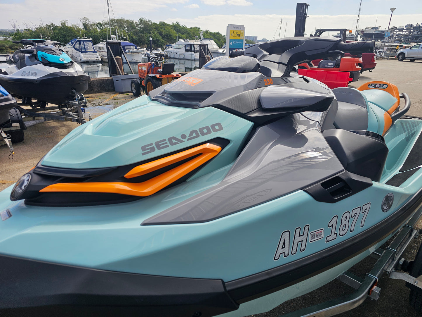 2022 Pre-owned Sea-Doo Wake Pro 230hp