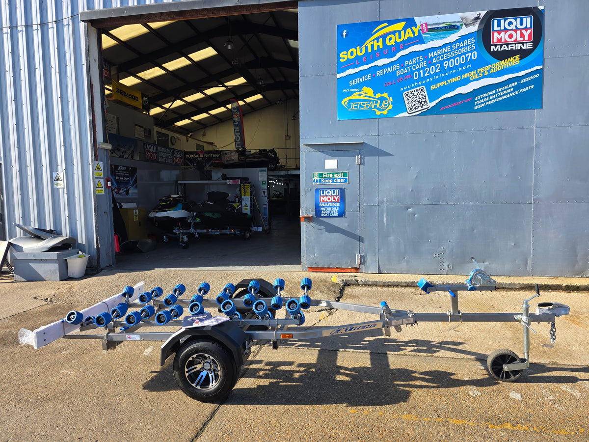 Extreme EXT750SS 750kg Stainless Steel Jet Ski Trailer | Custom Rollers