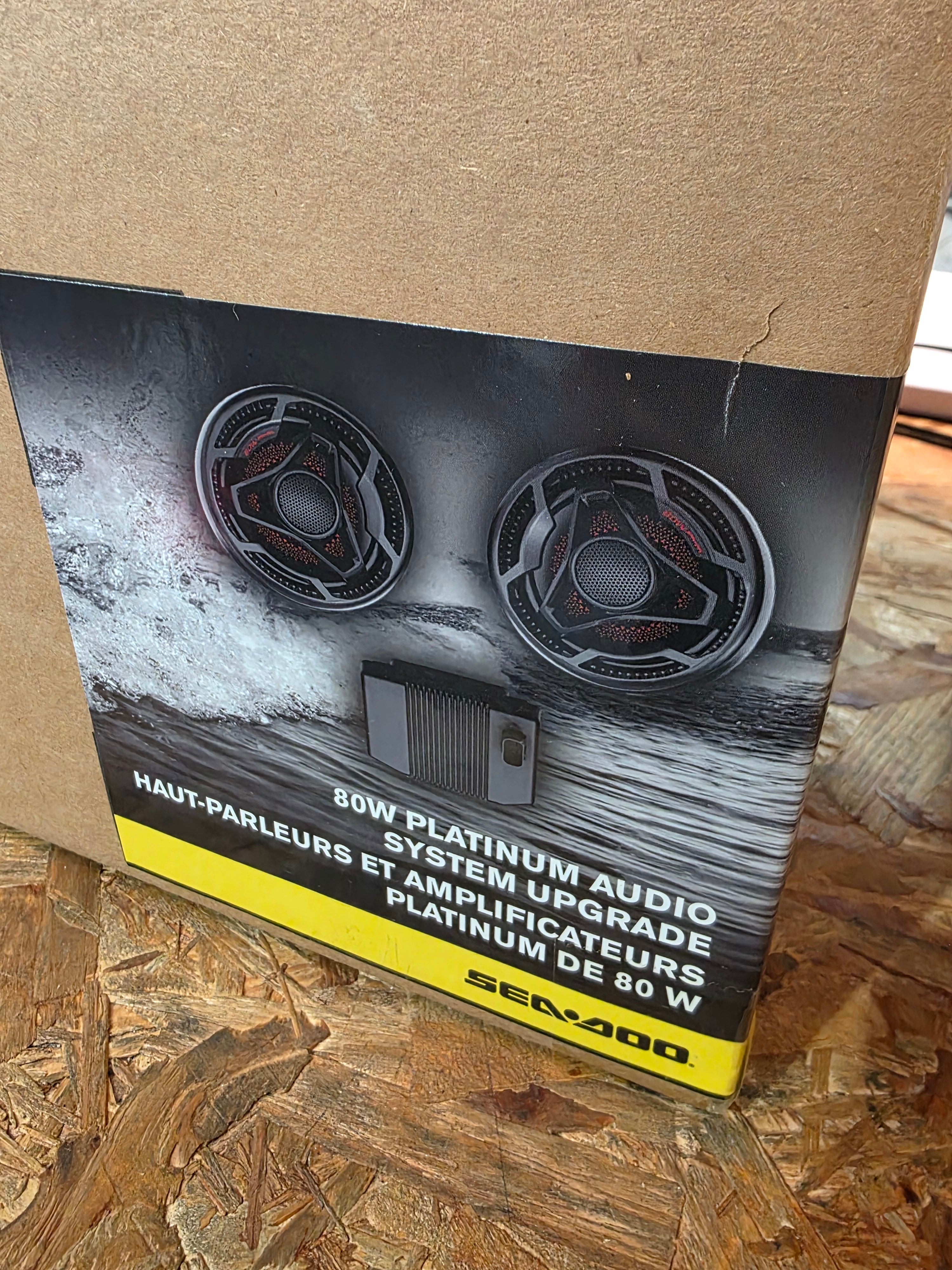 Sea-Doo 80W Audio Upgrade Kit – Factory Audio System Speaker & Grill R