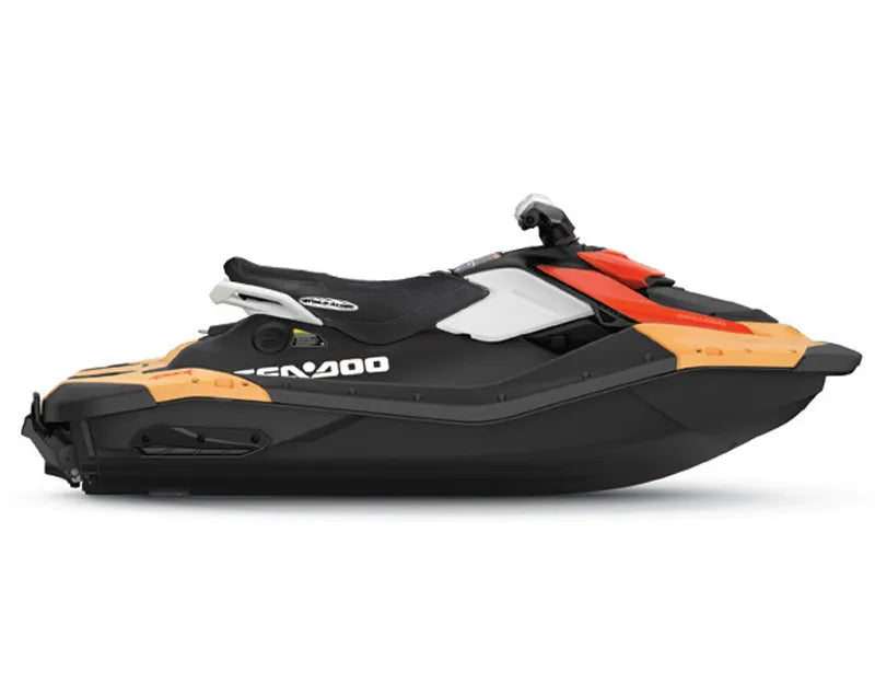 RIVA Sea-Doo 2024+ Spark 2up (All) Seat Cover – Black w/Silver Stitching