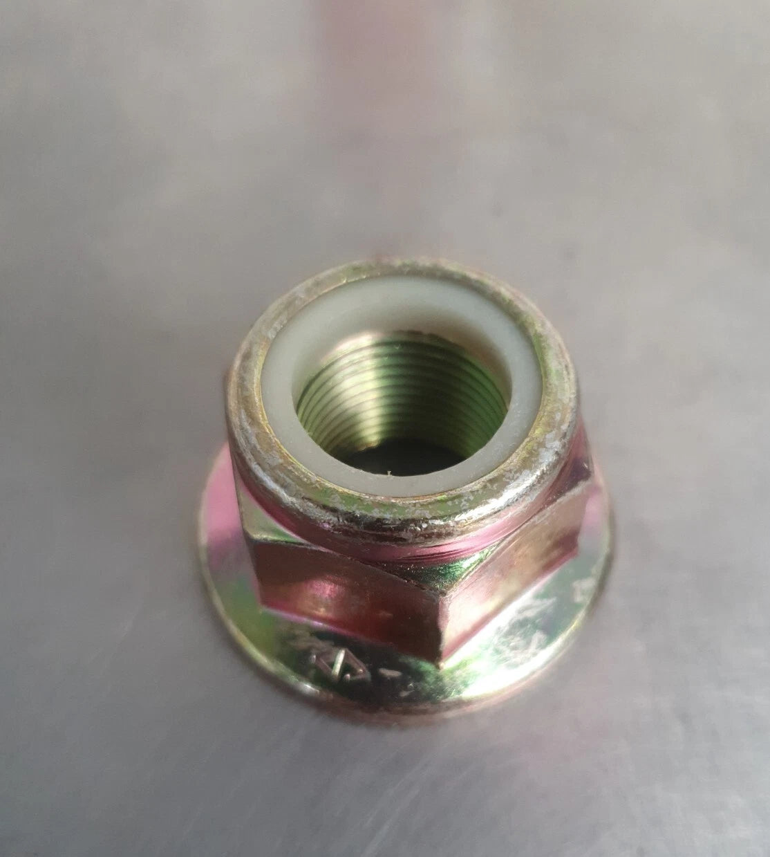 Genuine WSM SeaDoo pump shaft nut 250100104