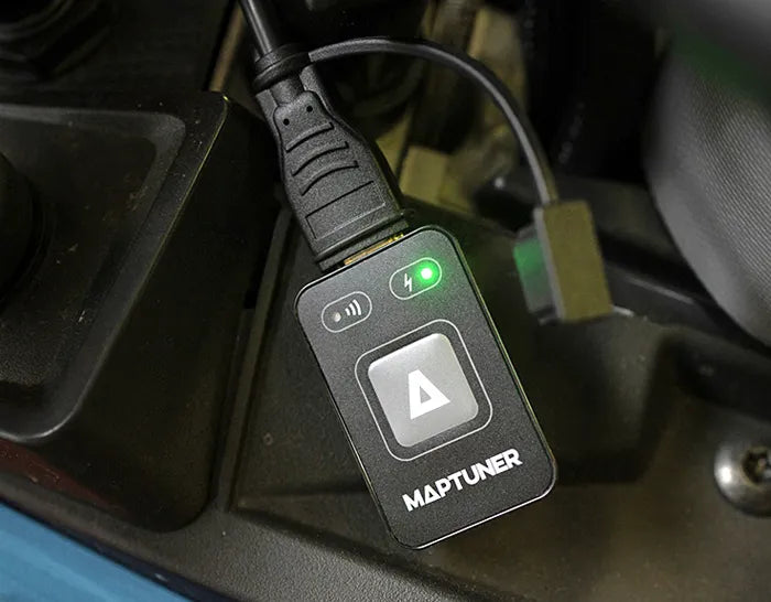 Maptuner Nano NX3A installed on a watercraft