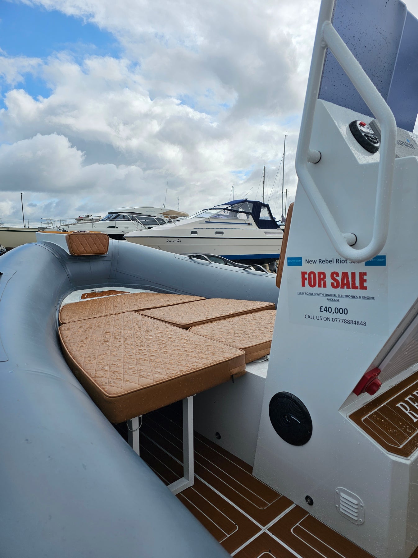 Rebel Riot Rib 560 - Full On Water Package EX-DEMO