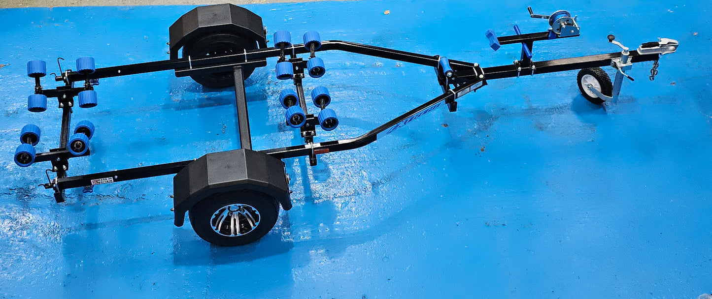 Extreme custom jetski trailer black 