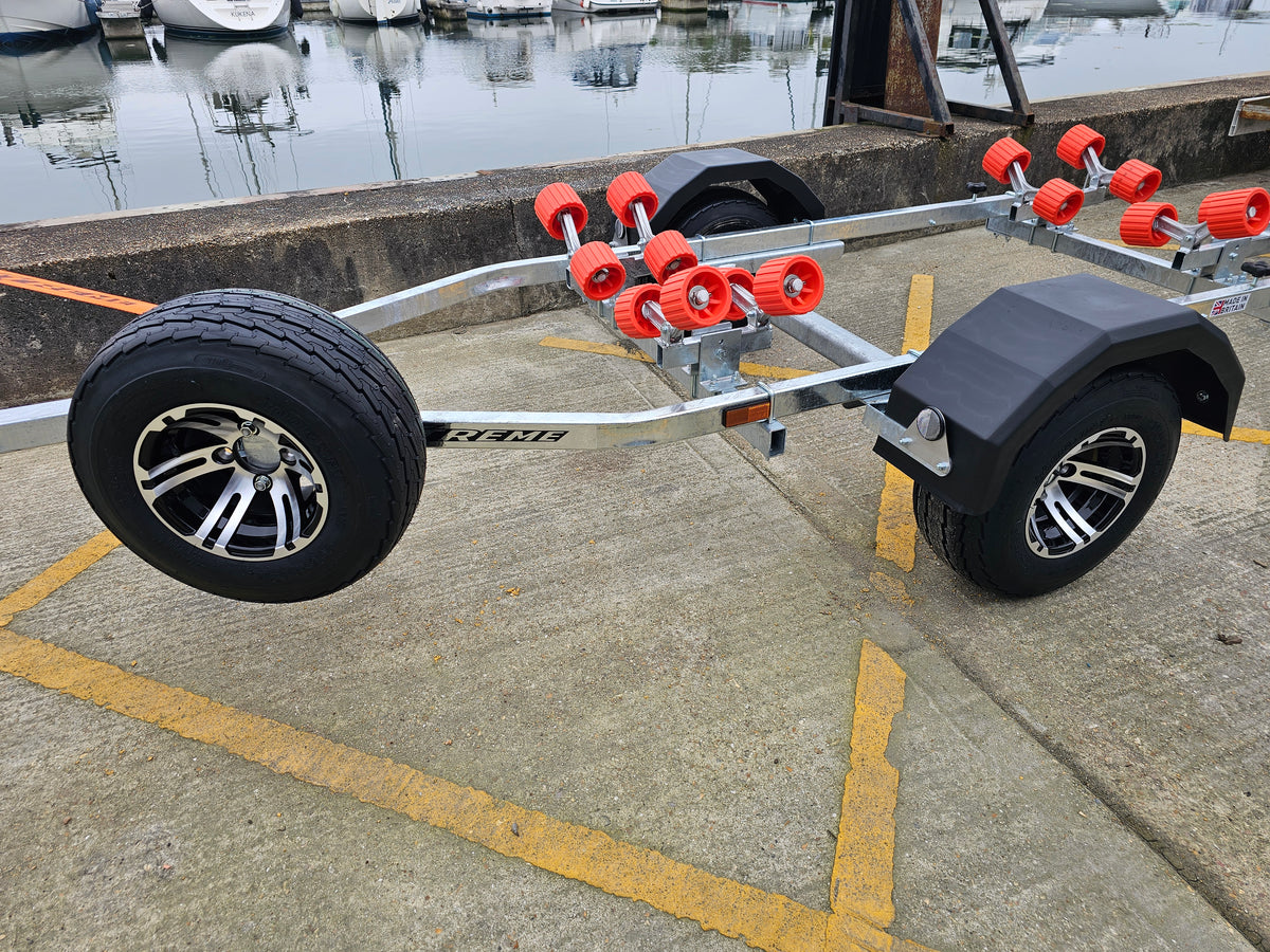 EXT750 Jetski Roller Extreme Wide Alloy Wheel Trailer
