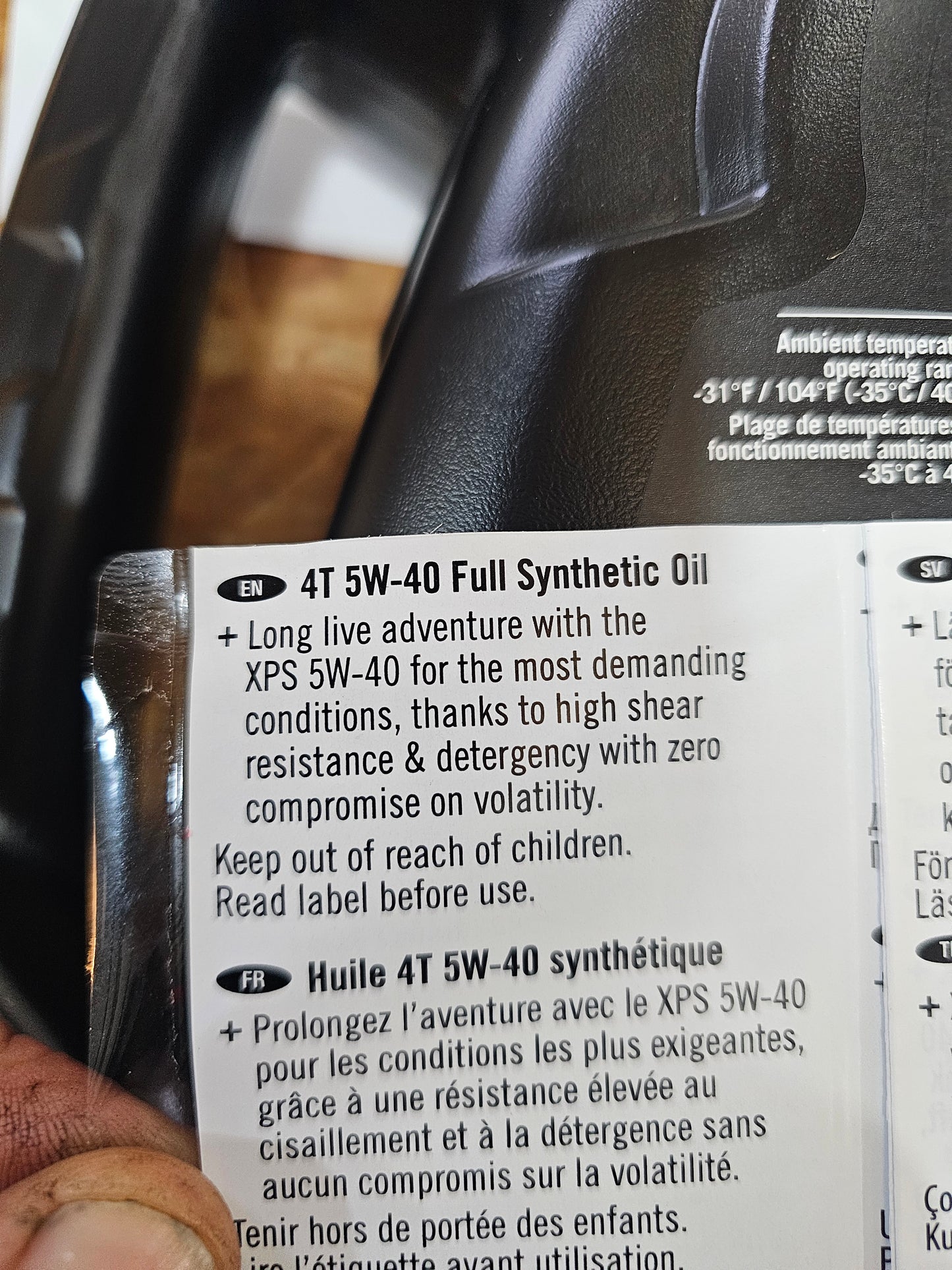 Sea-Doo + Can-am Full Synthetic 5w-40 Engine Oil