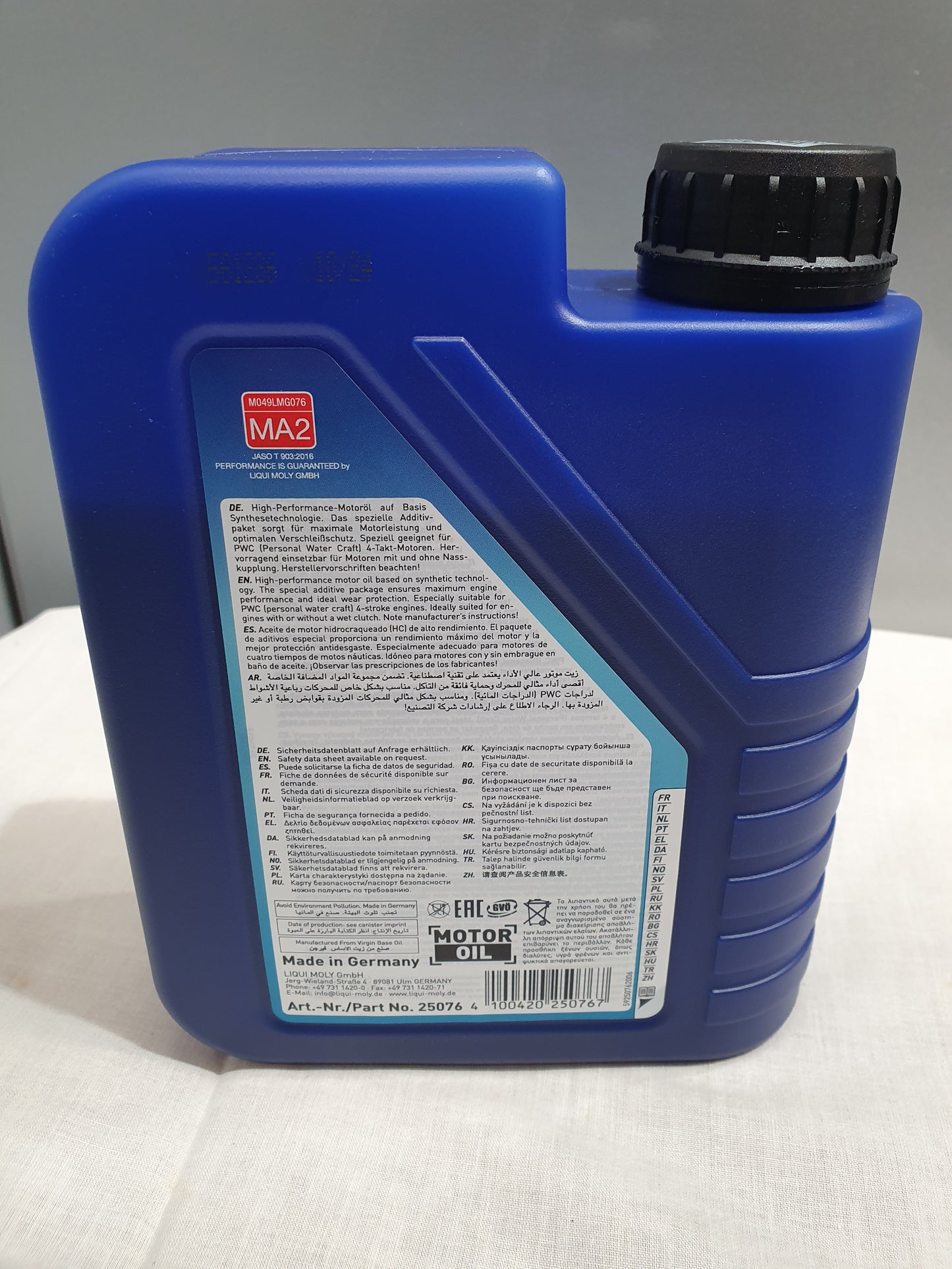 LIQUID MOLY 10W-40 PWC - 1L
