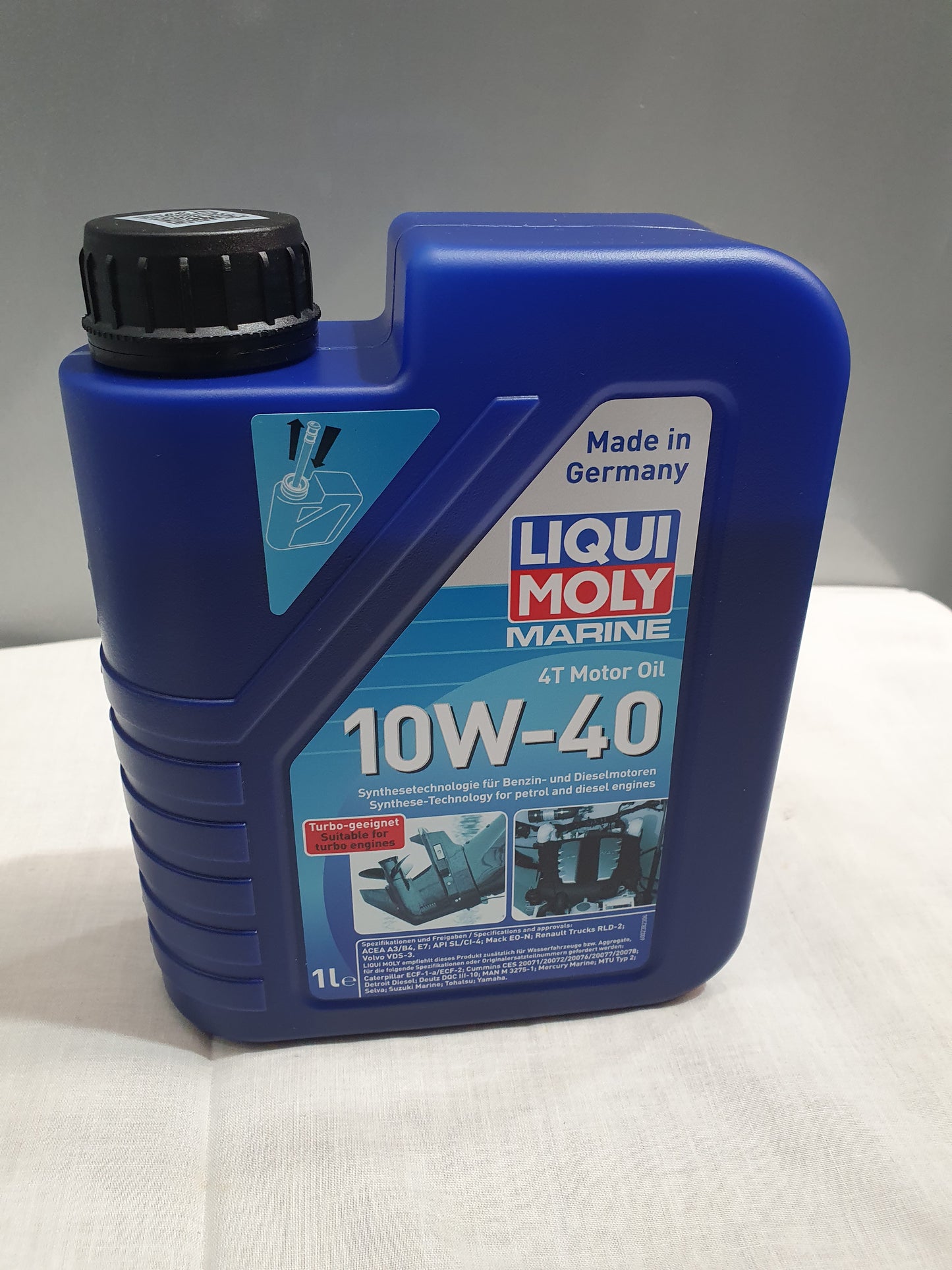 LIQUI MOLY 10W-40 Marine 4T Motor Oil