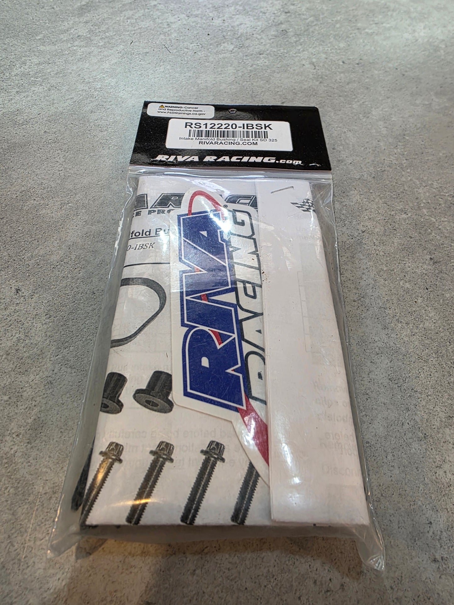 RS12220-IBSK Sea Doo 325 Intake Manifold Bushing Sealing Upgrade