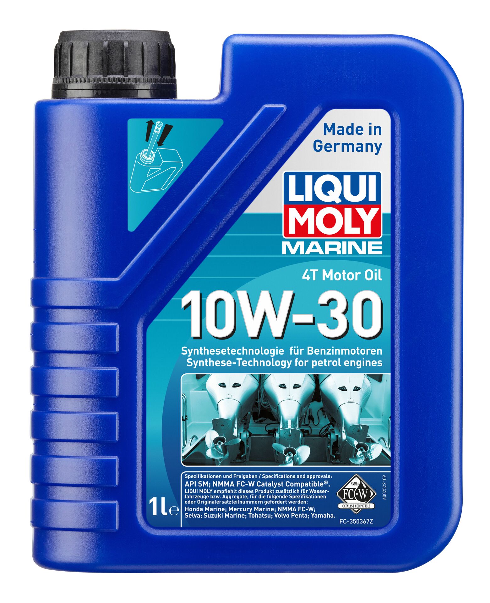 Liqui Moly Marine 4T Motor Oil 10W-30