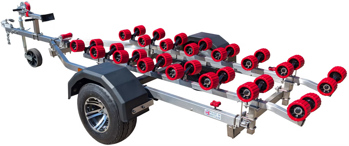 Extreme EXT750SS stainless steel jet ski trailer detail 2