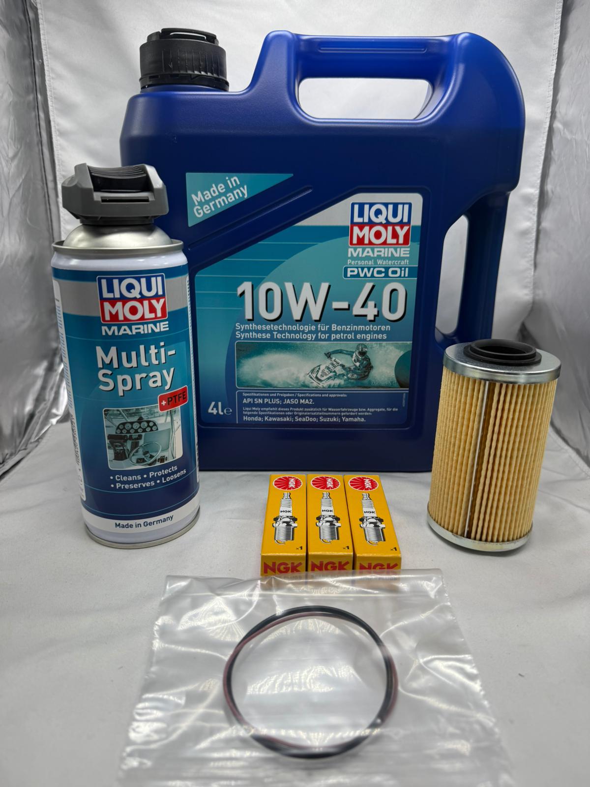 Liqui Moly 155hp 170hp GTX Jet Ski Engine Service Kit Sea-Doo