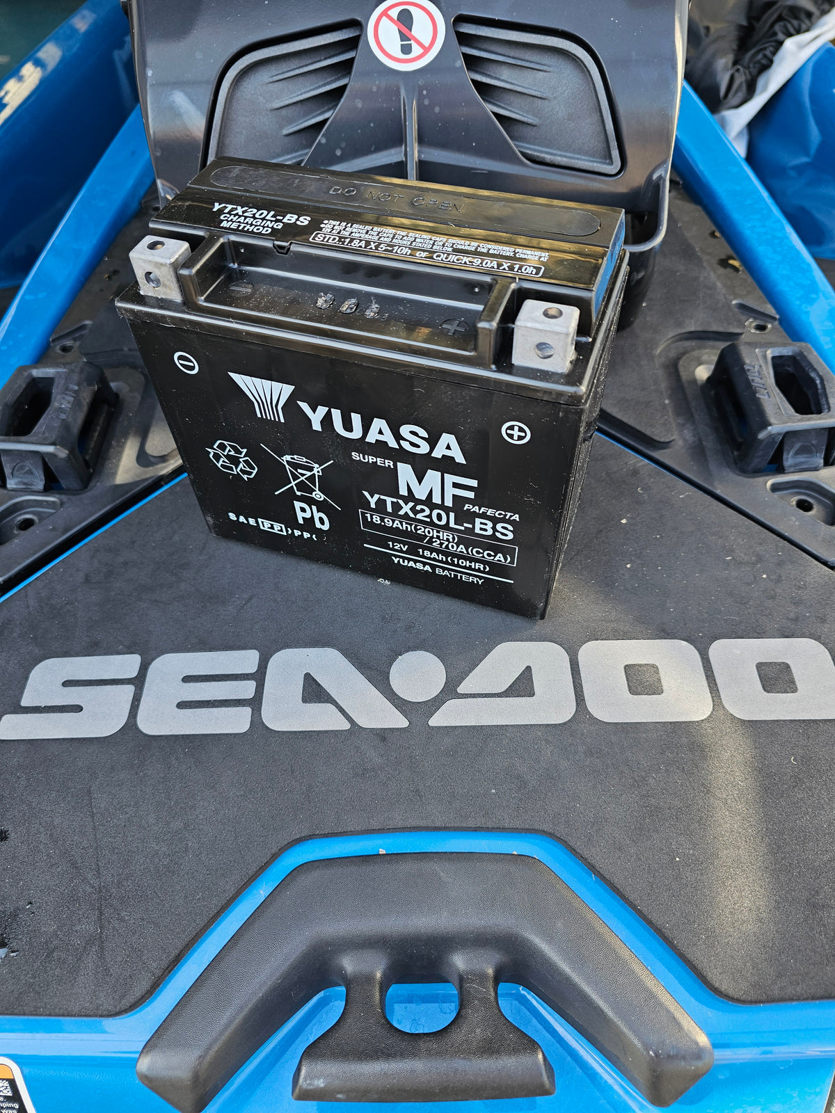 SeaDoo YTX20 Battery 296000444