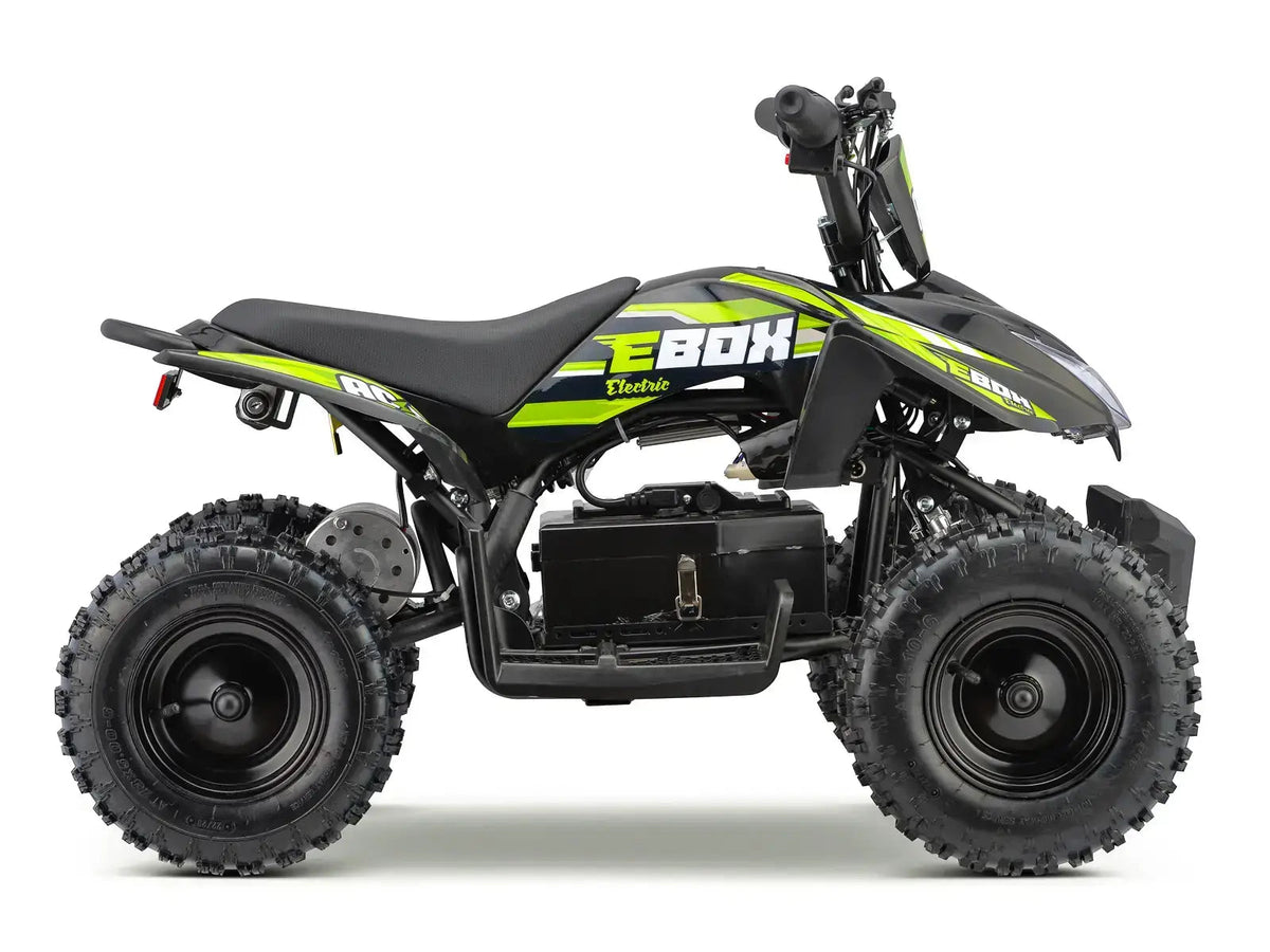 EBOX AC/DC kids electric quad bike – green