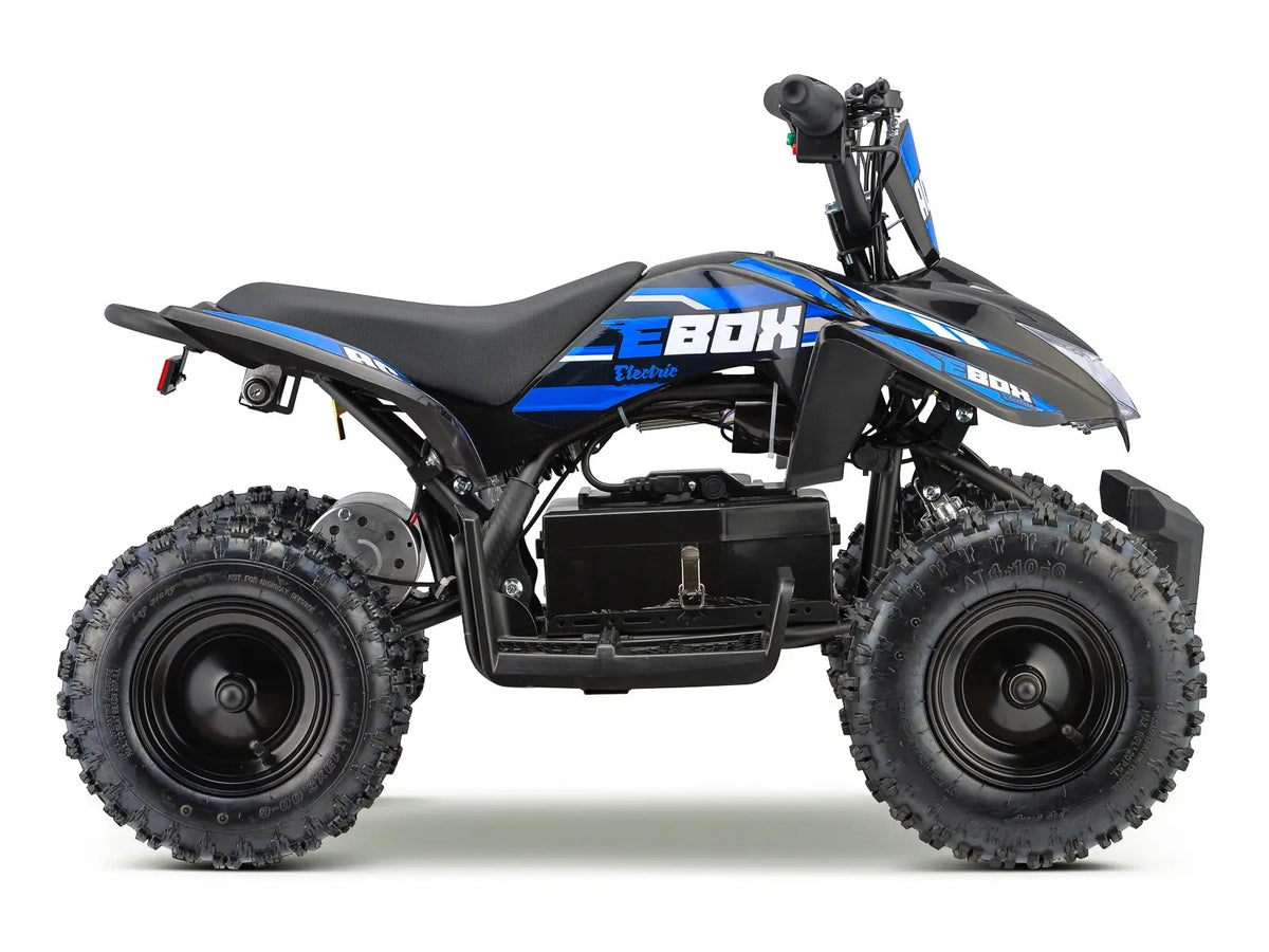 EBOX AC/DC kids electric quad bike – blue