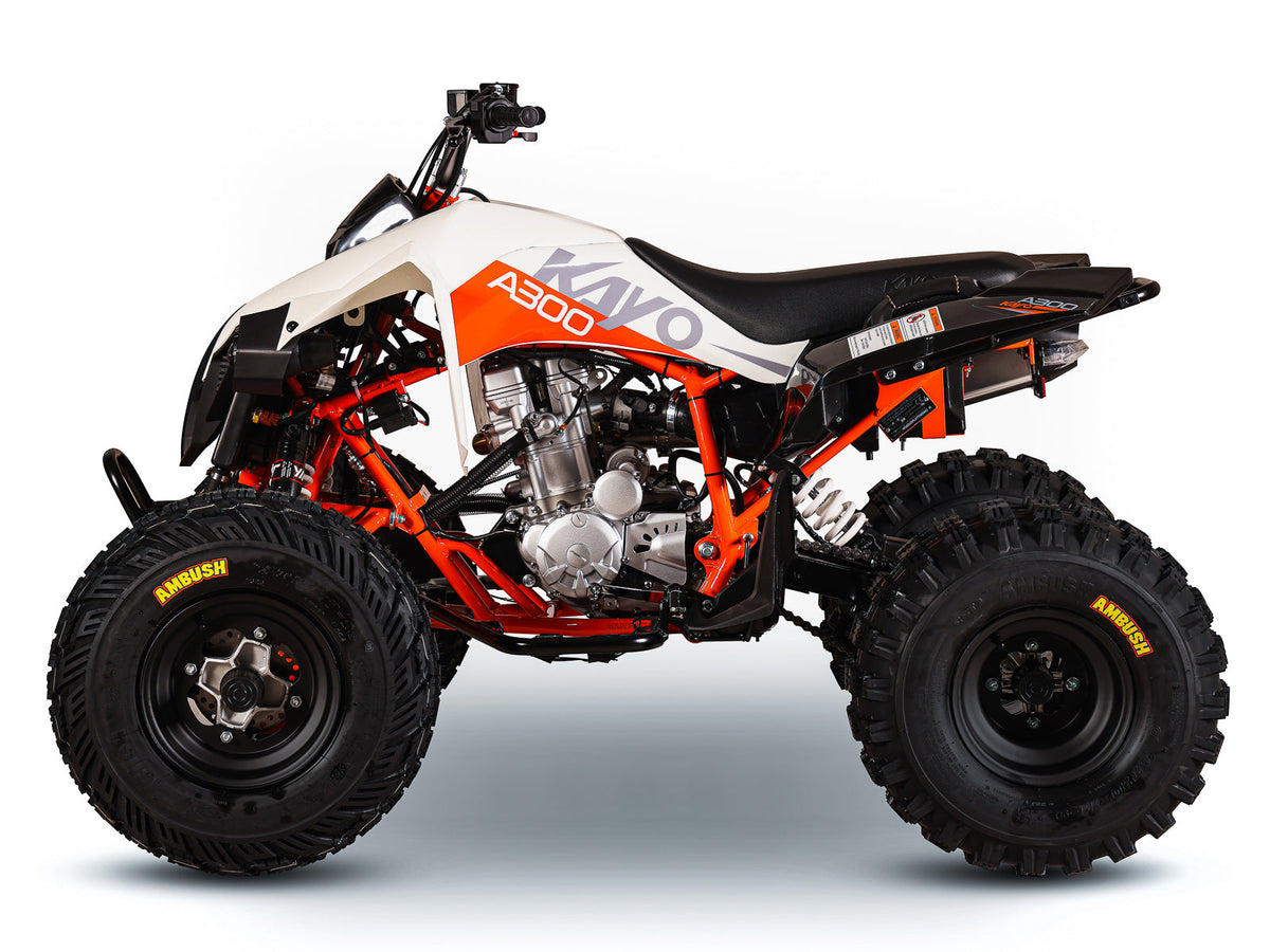 Kayo A300 petrol sports quad bike – product view 2