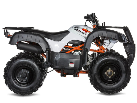 Kayo AU150 utility quad bikes – side view