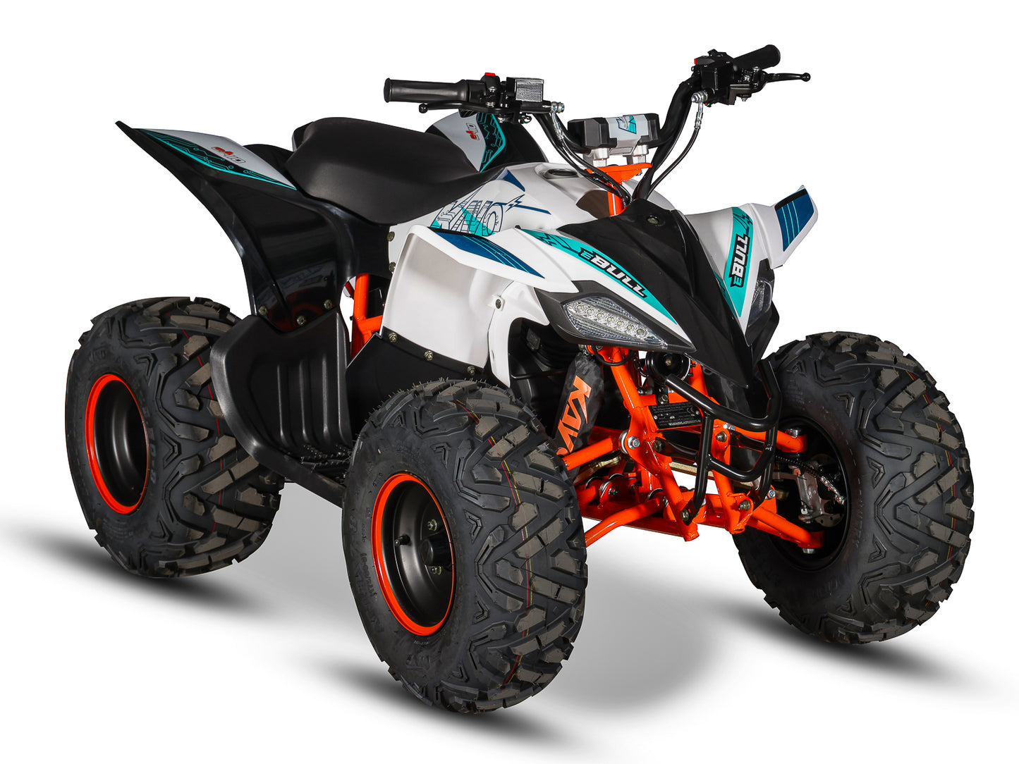 Kayo E-Bull electric quad bike side view
