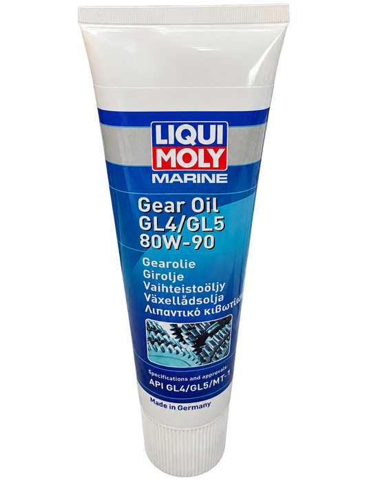 Liqui Moly 25031 Marine Gear Oil SAE 80W-90 GL4/GL5 250ml tube – front view