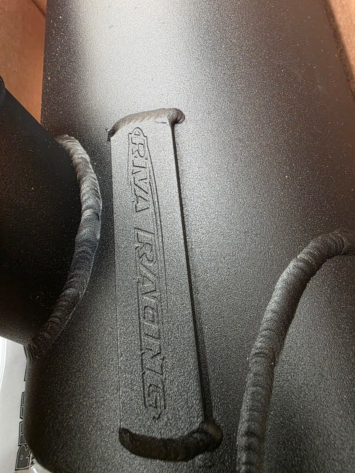 RIVA Racing RS16141 waterbox embossed plate and weld detail