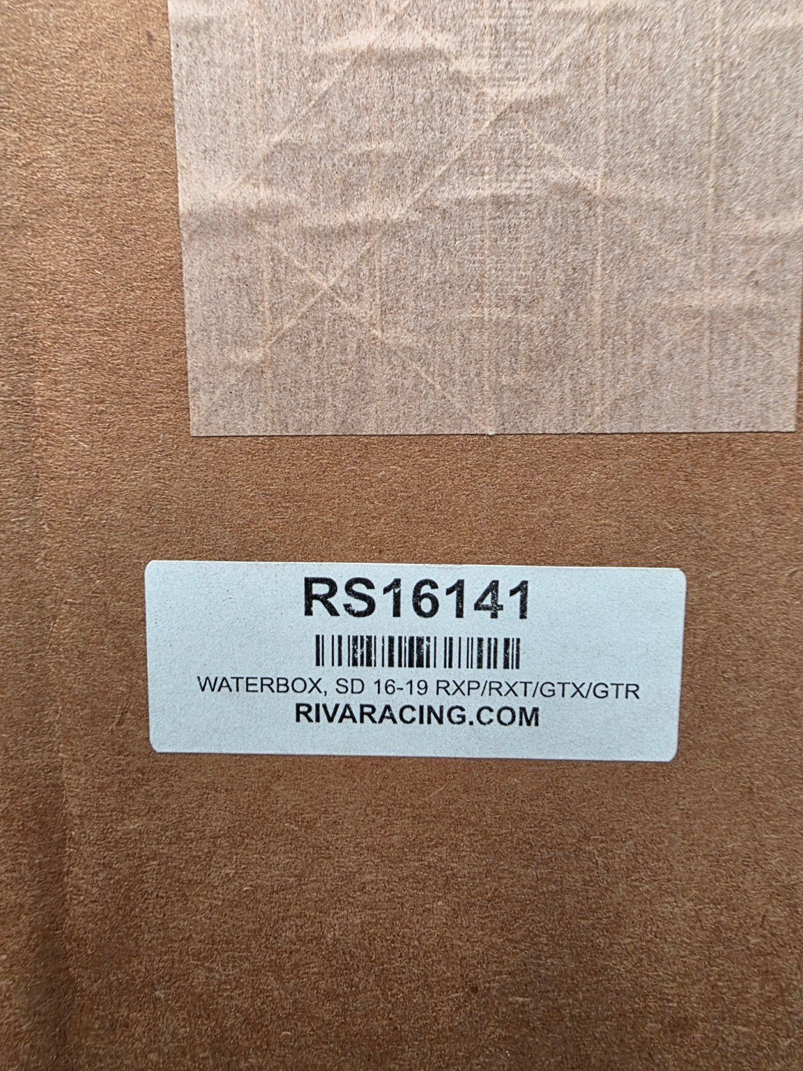 RIVA Racing RS16141 product label for Sea-Doo 2016 to 2019 models