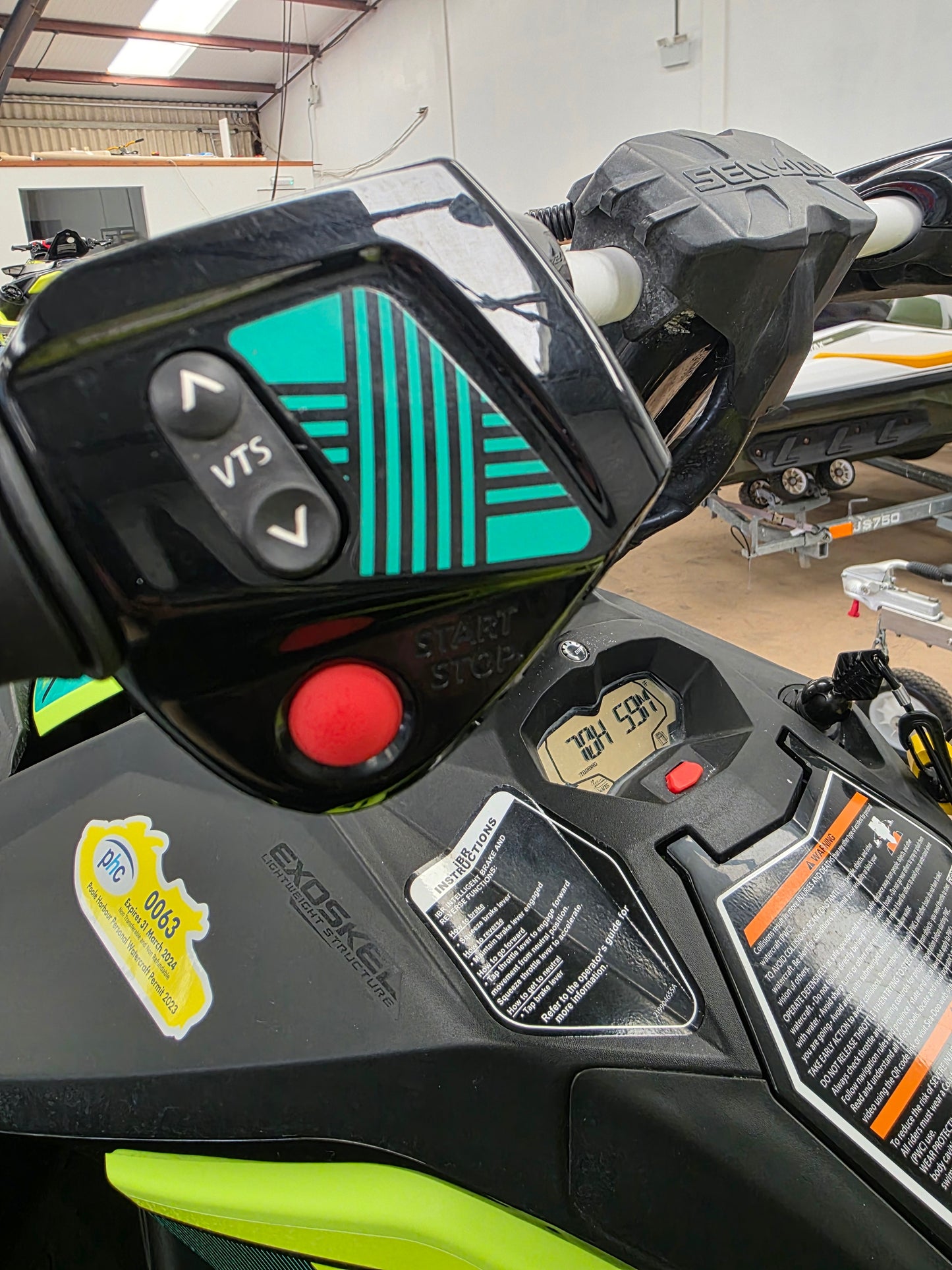 2019 Pre-owned Sea-Doo 3up Spark Trixx 90hp