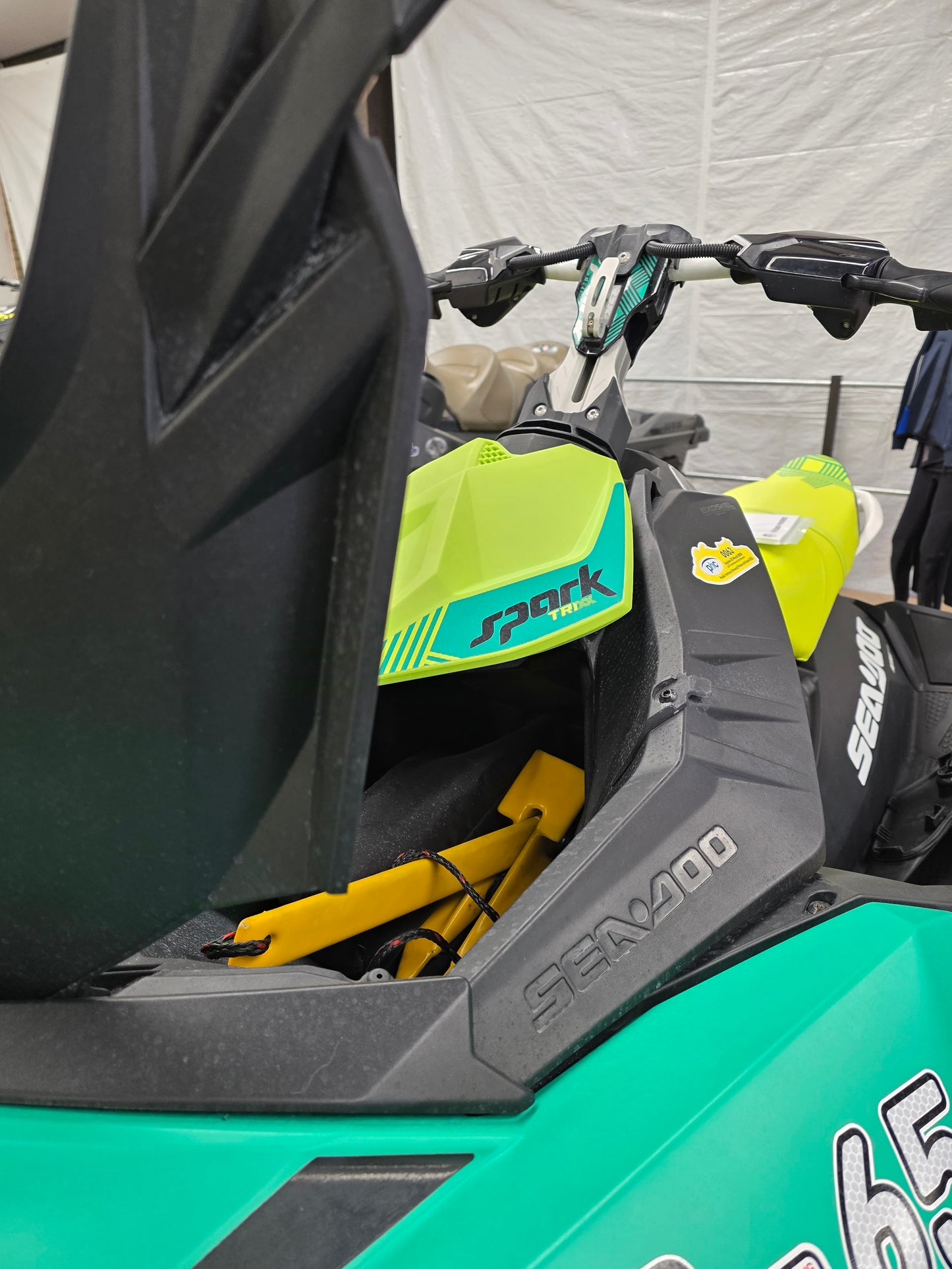 2019 Pre-owned Sea-Doo 3up Spark Trixx 90hp