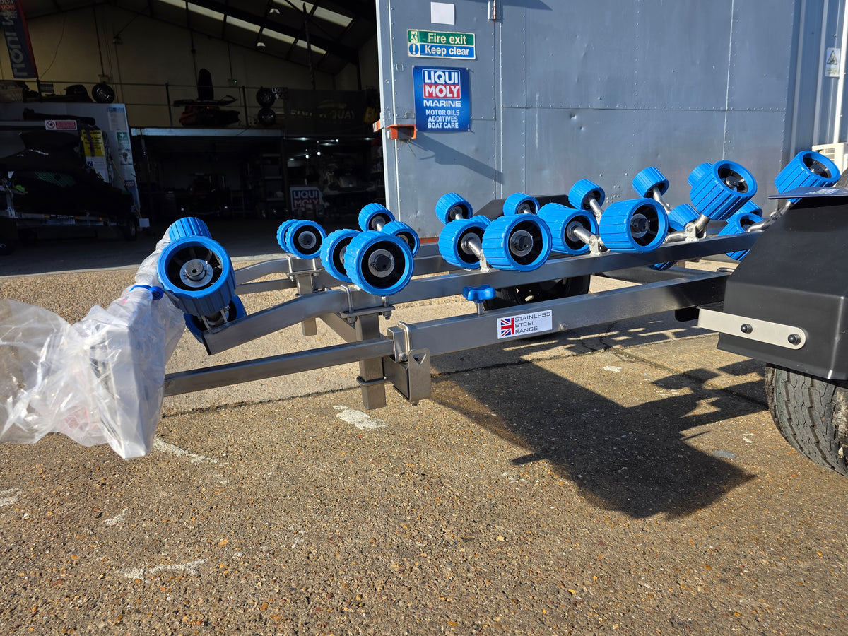 Extreme EXT750SS 750kg Stainless Steel Jet Ski Trailer | Custom Rollers