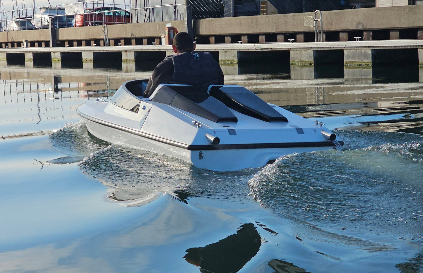 UK jet boat water testing 