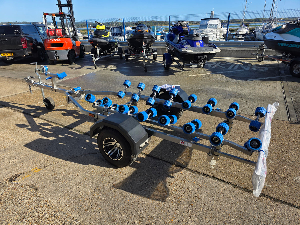 Extreme EXT750SS 750kg Stainless Steel Jet Ski Trailer | Custom Rollers