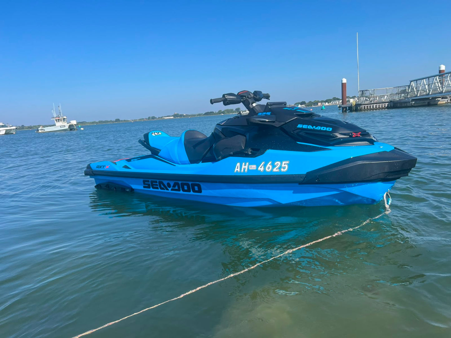 2026 Pre-owned Sea-Doo 325 Gulfstream Blue 20hrs!