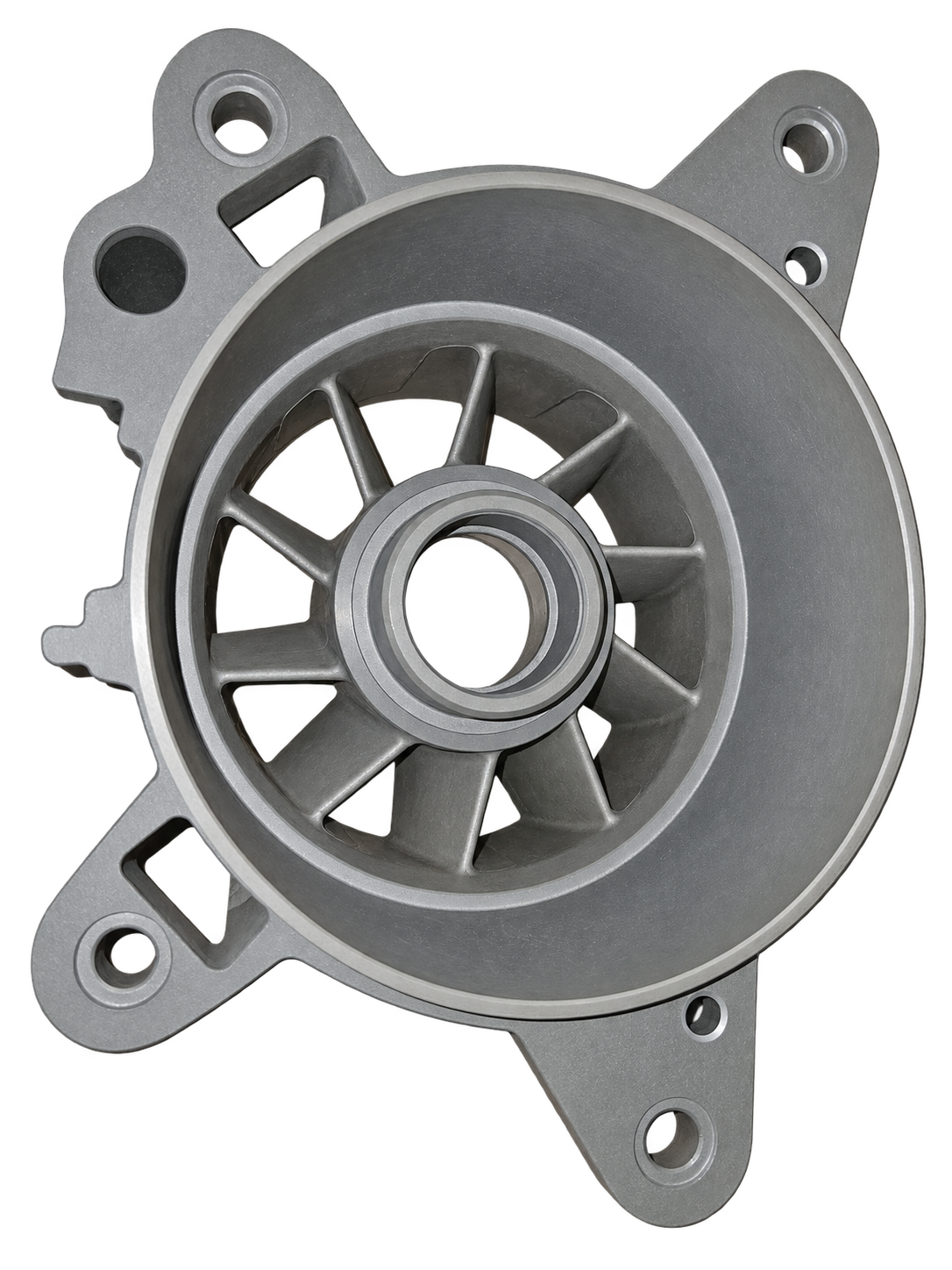 Sea-Doo Rotax jet pump housing 271002018 with mounting flange and fixed vanes
